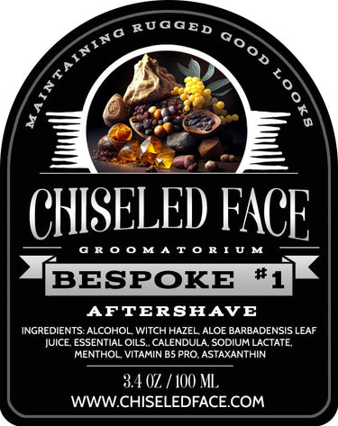 Bespoke 1 - Aftershave Splash - Chiseled Face